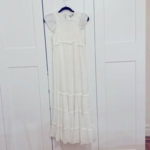 Urban outfitters white maxi dress - S